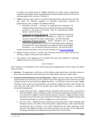 Contract Use Agreement for Designated Enterprise Procurement Solutions for Goods/Services - Washington, Page 2