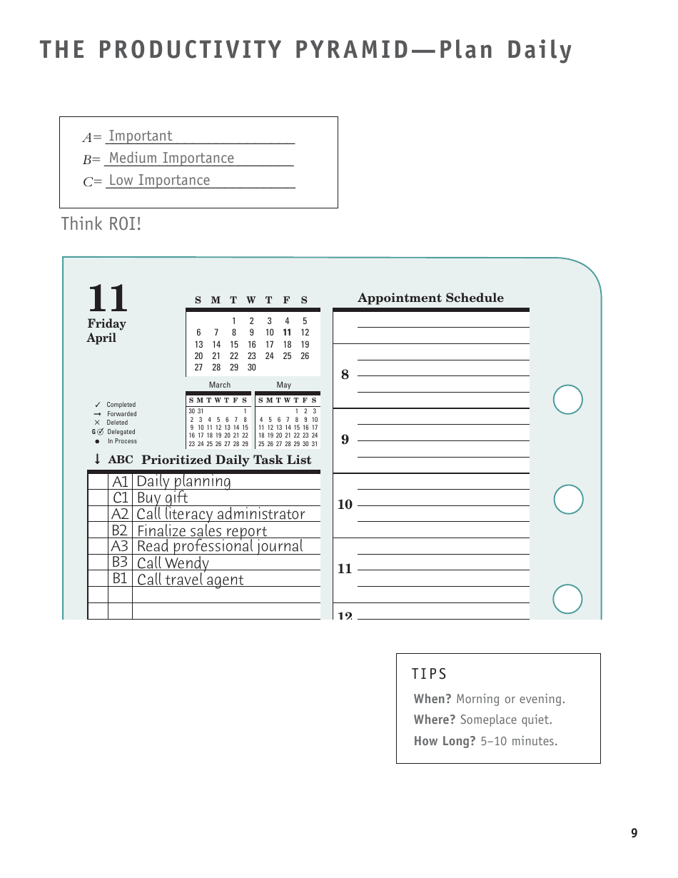 Time Management Fundamentals Toolkit Template - Liveclicks, Page 10