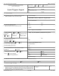 Form PHS2590 &quot;Grant Progress Report&quot;