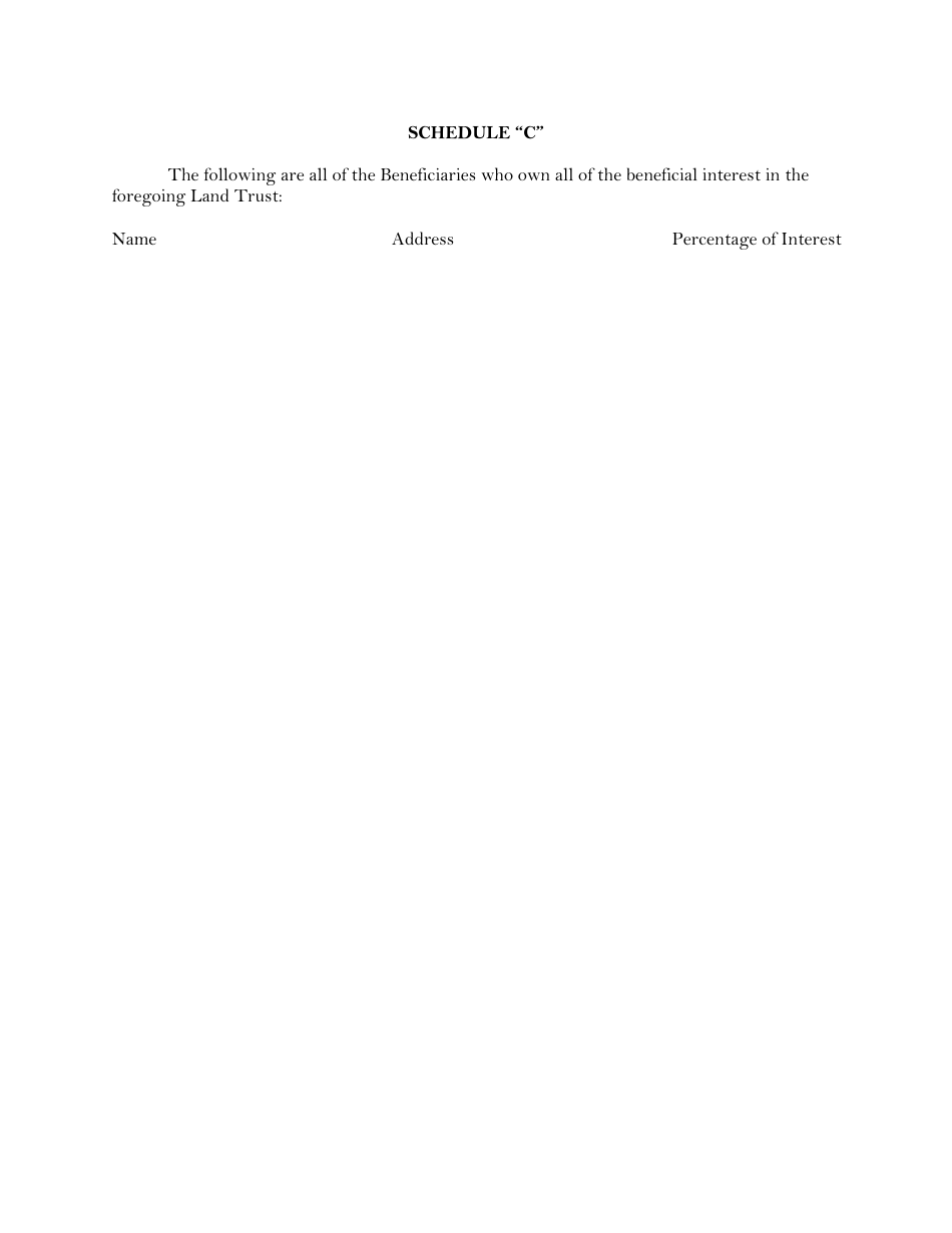 Land Trust Agreement Template - Massachusetts, Page 10