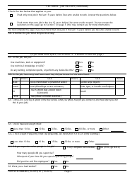 Form SSA-3368-BK Disability Report - Adult, Page 6