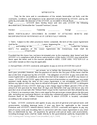 Hunting and Fishing Lease Form - 16th Section Public School Trust Land - Mississippi, Page 2