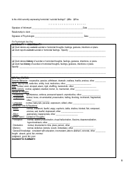 Children/Adolescentes Biopsychosocial Assessment Form - Agape Family Counseling, Page 9