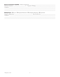 Form 20361 Dam Inspection Form - Texas, Page 4
