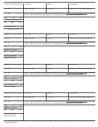 Form MSD330 Civil Service Application - ALLEGANY COUNTY, New York, Page 3