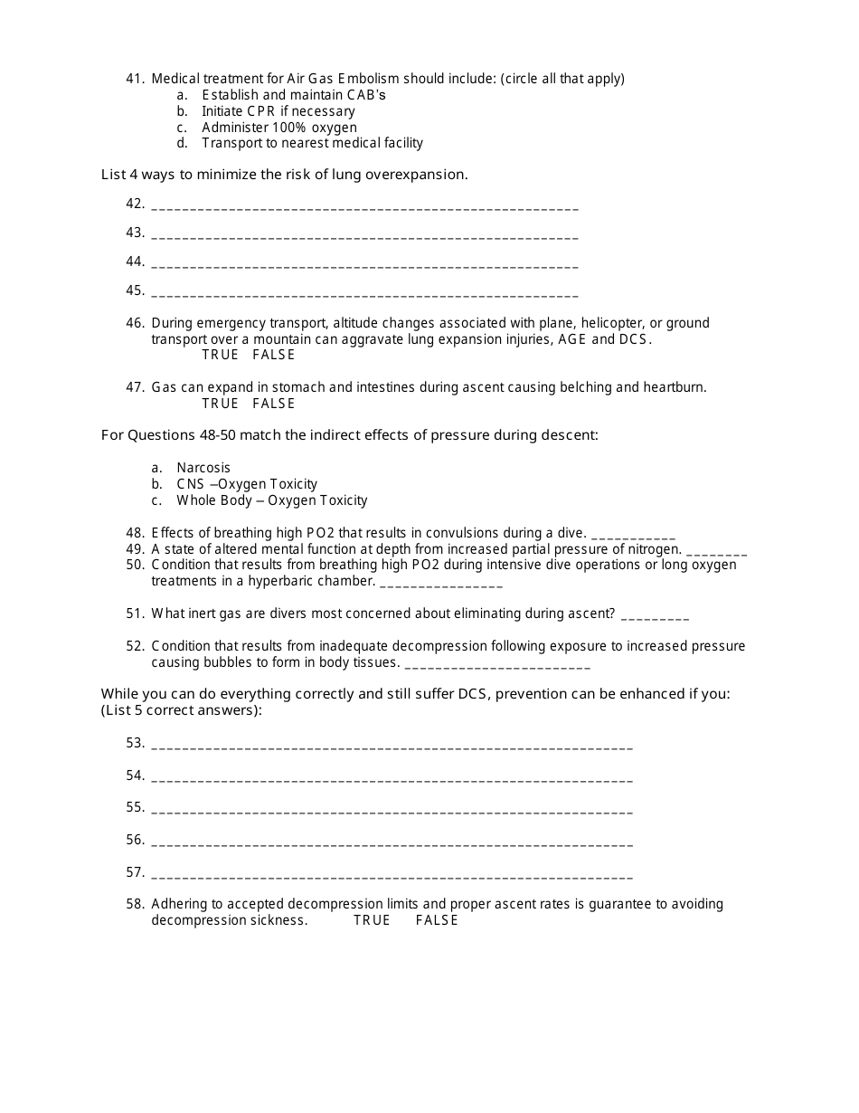 Physiology Acknowledgement Form - South Carolina Aquarium, Page 3