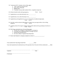 Physiology Acknowledgement Form - South Carolina Aquarium, Page 4