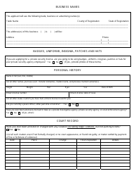 Form PD1 Application for Bail Enforcement Agency License/Private Investigative Agency License/Private Security Agency License - Iowa, Page 2