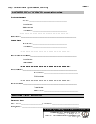 Copy &amp; Credit Provided Agreement Form - Holdon Log, Page 2