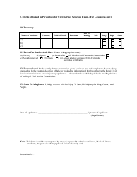 Employment Application Form - Bhutan, Page 2
