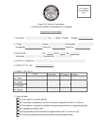 Registration Form - Bhutan