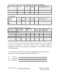 Registration Form - Bhutan, Page 2