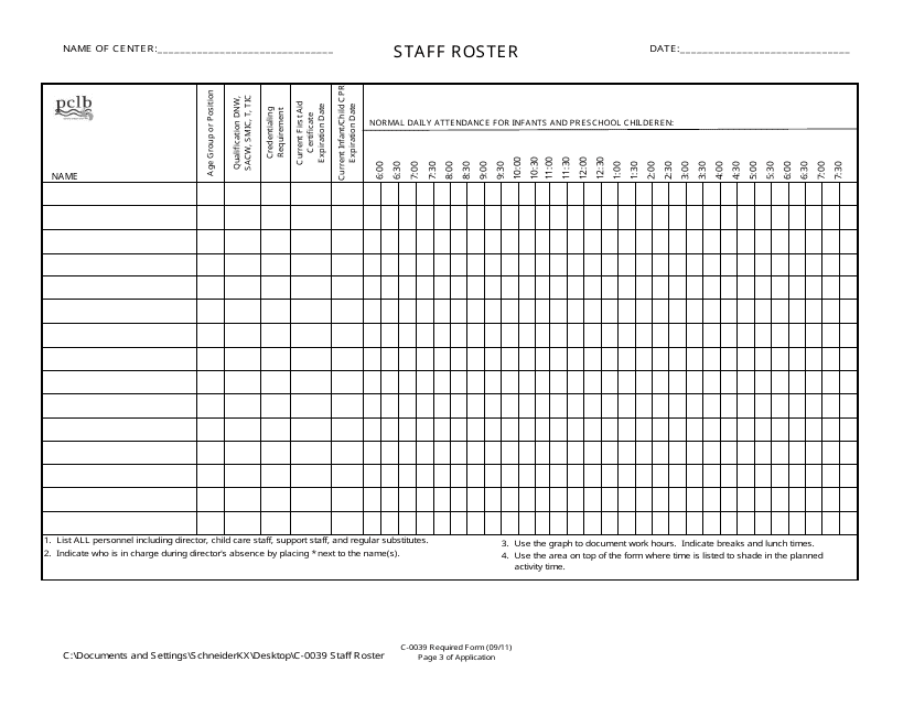 Form C-0039 Printable Pdf