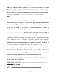 Pre-k Registration Form - Georgia (United States), Page 3
