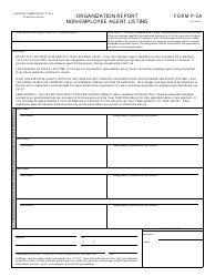 Form P-5 Organization Report - Texas, Page 4