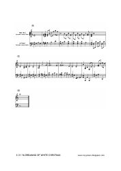 I&#039;m Dreaming of White Christmas Piano Sheet Music, Page 3