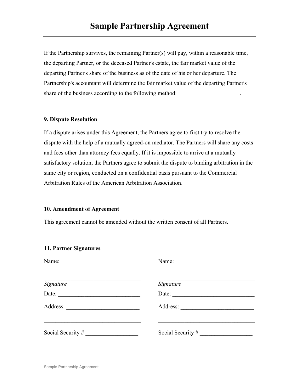 Sample Buy-Sell Agreement Template, Page 14