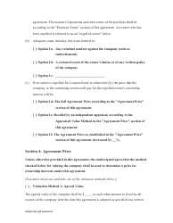 Sample Buy-Sell Agreement Template, Page 8