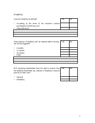 Buy-Sell Agreement Planning Checklist Template - Sun Life Financial - Canada, Page 12