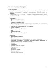 Buy-Sell Agreement Planning Checklist Template - Sun Life Financial - Canada, Page 15