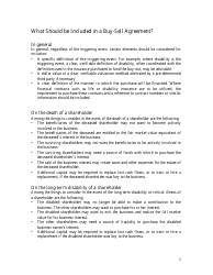 Buy-Sell Agreement Planning Checklist Template - Sun Life Financial - Canada, Page 4