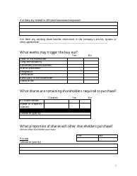Buy-Sell Agreement Planning Checklist Template - Sun Life Financial - Canada, Page 8