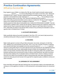Sample &quot;Buy and Sell Agreement Template - Aicpa&quot;, Page 4