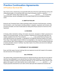 Sample &quot;Buy and Sell Agreement Template - Aicpa&quot;, Page 9