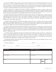 Form WC-82E Escrow Agreement - Missouri, Page 2