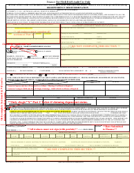 Sample Active Duty Finance Forms Packet - the Air University
