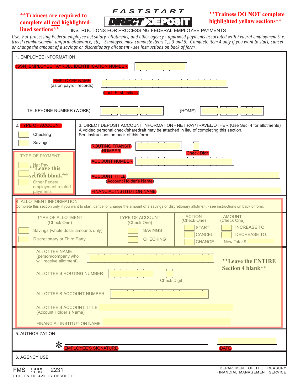 Sample Active Duty Finance Forms Packet - the Air University, Page 5