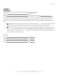 Puppy Buy Sell Contract Template - Jnl Pocono Shilohs, Page 7
