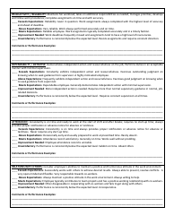 Employee Performance Appraisal Form - Objectives for Upcoming Year, Page 2