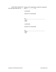 Sample &quot;Transfer of Membership Interest Template&quot;, Page 3
