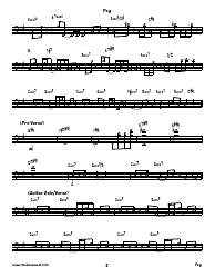 Steely Dan - Peg (From the Album &quot;aja&quot;) Sheet Music, Page 2