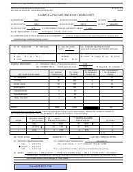 Form MT-ECS-116 Pasture Inventory Worksheet, Page 4