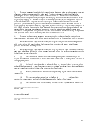 Artist Producer Contract Template, Page 2
