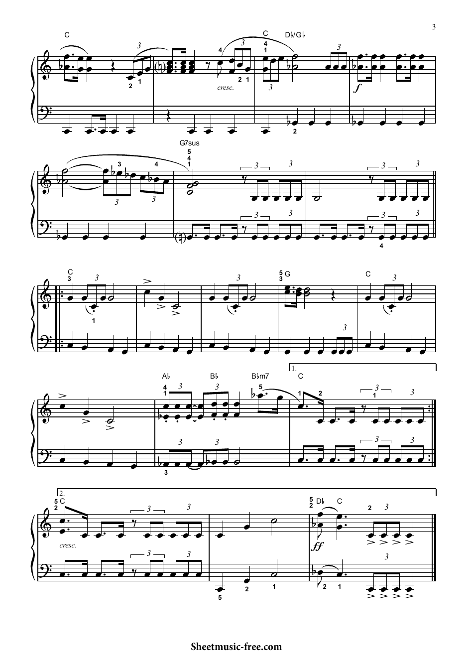 John Williams - Theme From Superman Sheet Music, Page 3