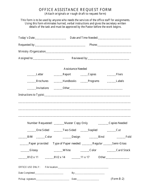 office-assistance-request-form-download-printable-pdf-templateroller