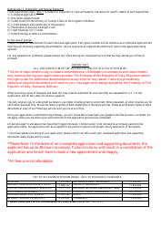 Application Form for Schengen Visa - Embassy of Italy in Manama, Page 4