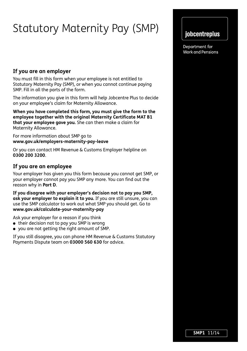 form-smp1-download-printable-pdf-or-fill-online-statutory-maternity-pay