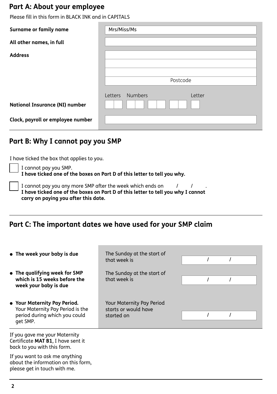 form-smp1-download-printable-pdf-or-fill-online-statutory-maternity-pay