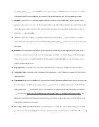 Videography Confirmation Agreement Template, Page 3