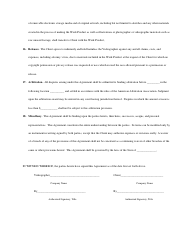 Videography Confirmation Agreement Template, Page 4