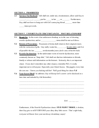 Dating Contract Template, Page 3