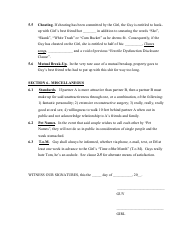 Dating Contract Template, Page 4