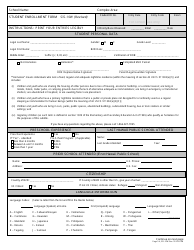 Form SIS-10W Student Enrollment Form - Hawaii