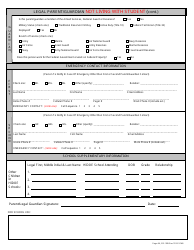 Form SIS-10W Student Enrollment Form - Hawaii, Page 4