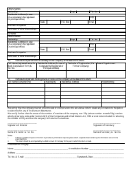 Form CAC10 Annual Return for a Small Company - Nigeria, Page 2