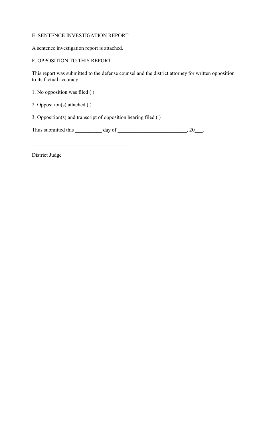 Appendix B Uniform Capital Sentence Report - Louisiana, Page 6